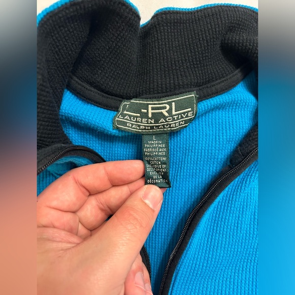 Lauren Ralph Lauren Active 1/4 Zip Sweatshirt - Picture 4 of 8